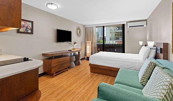 Bamboo Waikiki Apartment Honolulu Rom bilde