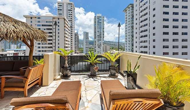 Bamboo Waikiki Apartment Honolulu Rom bilde